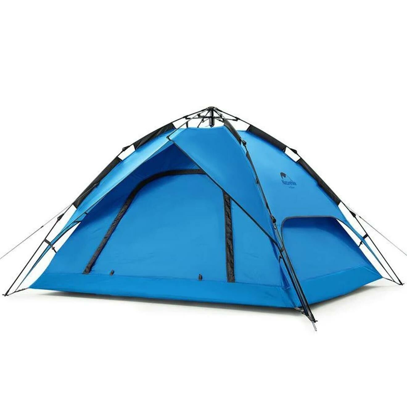 Naturehike 4 Kişilik Otomatik Kamp Çadırı - Mavi