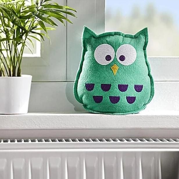 Nem Giderici Peluş Baykuş (Kapı ve Pencere Stoperi)