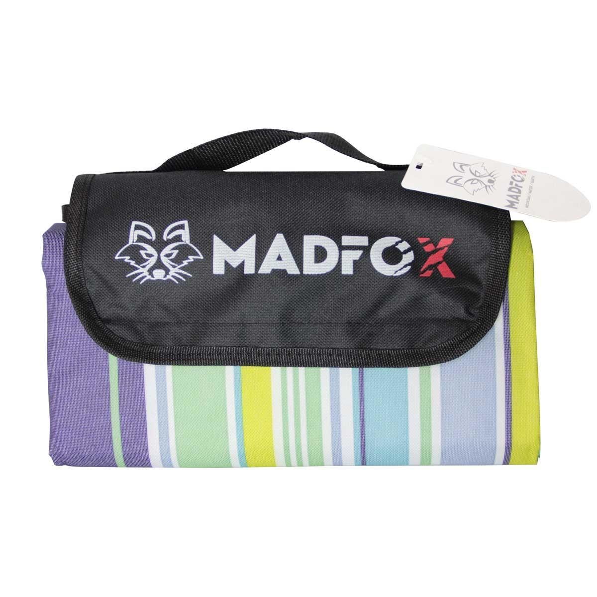 Madfox Skyloft Su Gecirmez Piknik Kamp Örtüsü Blue Stripe