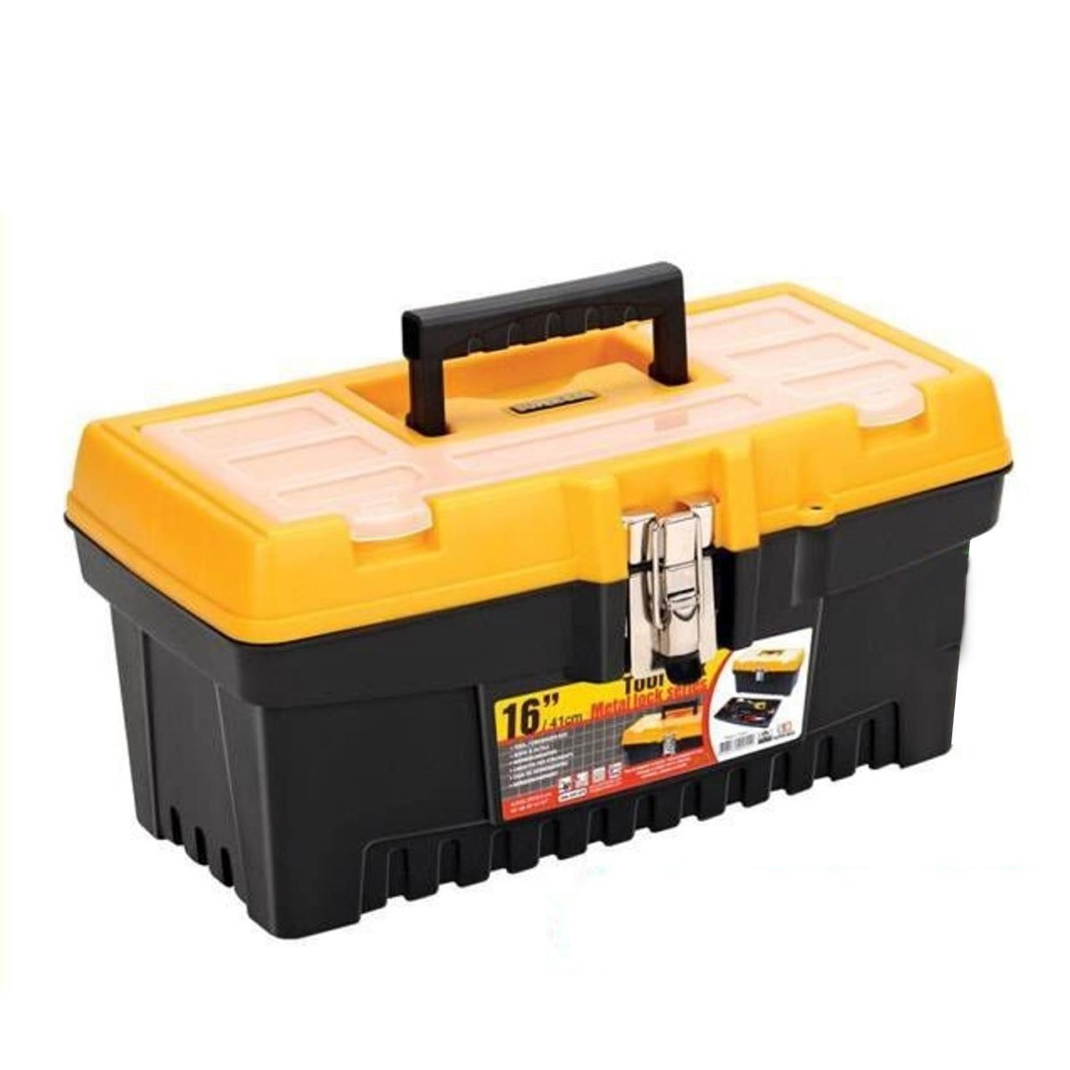 Super Bag 16'' 41cm Organizerli Takım Çantası Malzeme ve Alet Kutusu 410x213x195h mm