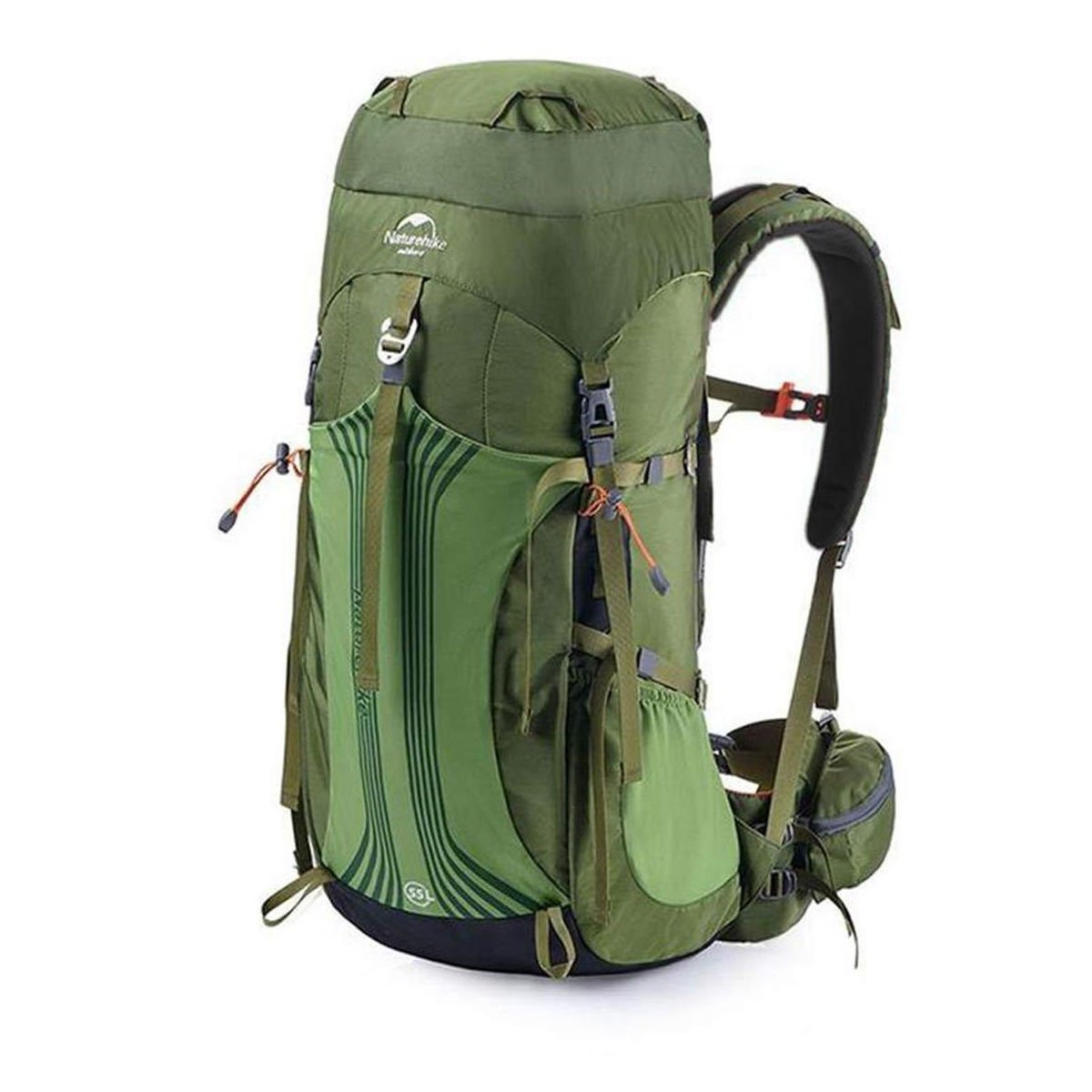 Naturehike 55+5LT Trekking Sırt Çantası Yeşil