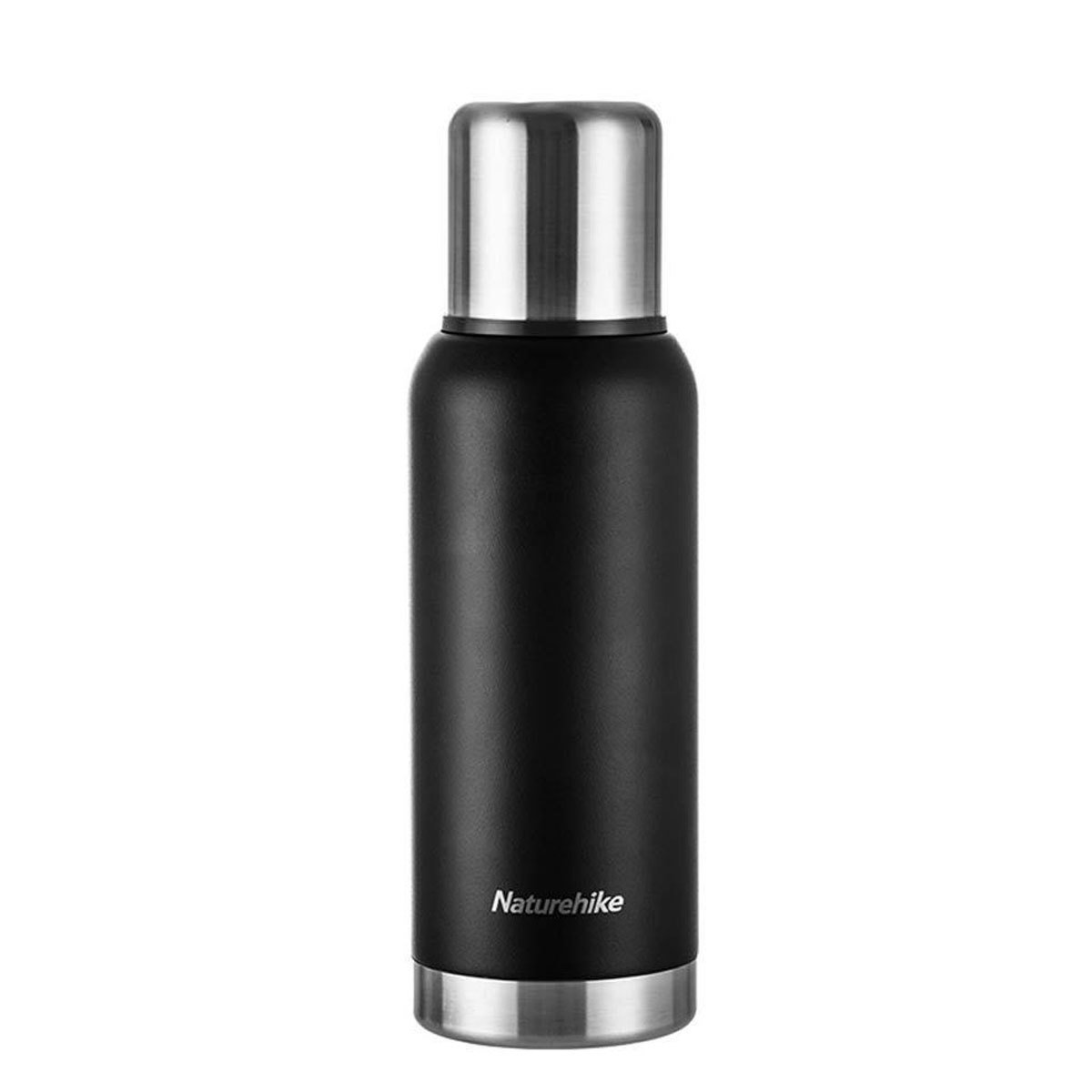 Naturehike Q-9H Paslanmaz Çelik Vakumlu Termos 1000 ML (Siyah)