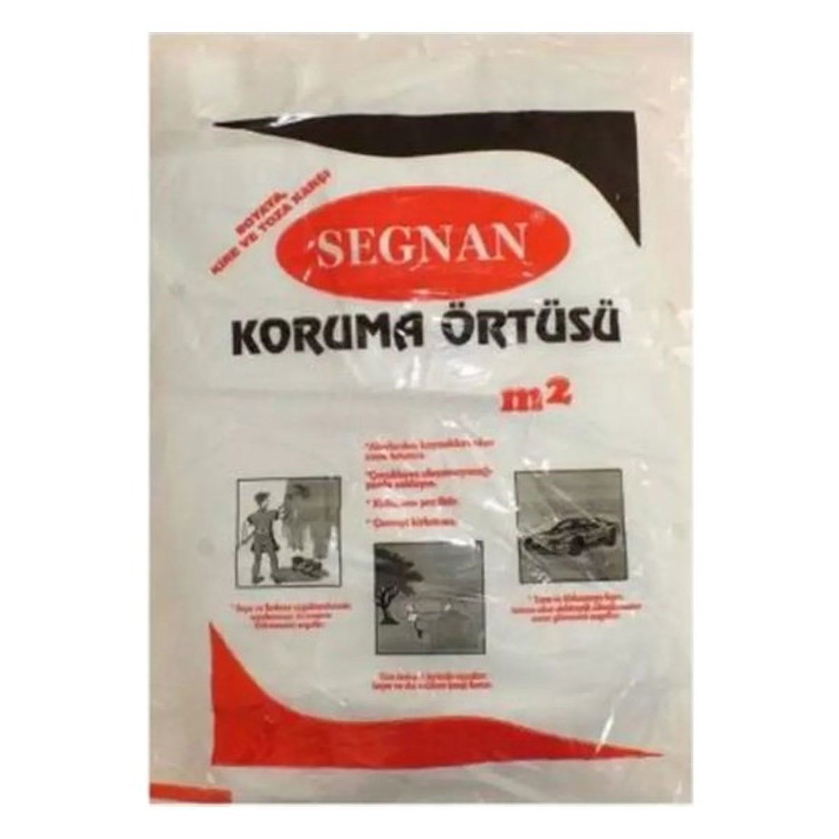 Segnan Koruyucu Hışır Örtü Naylon 32m2 (4x8)