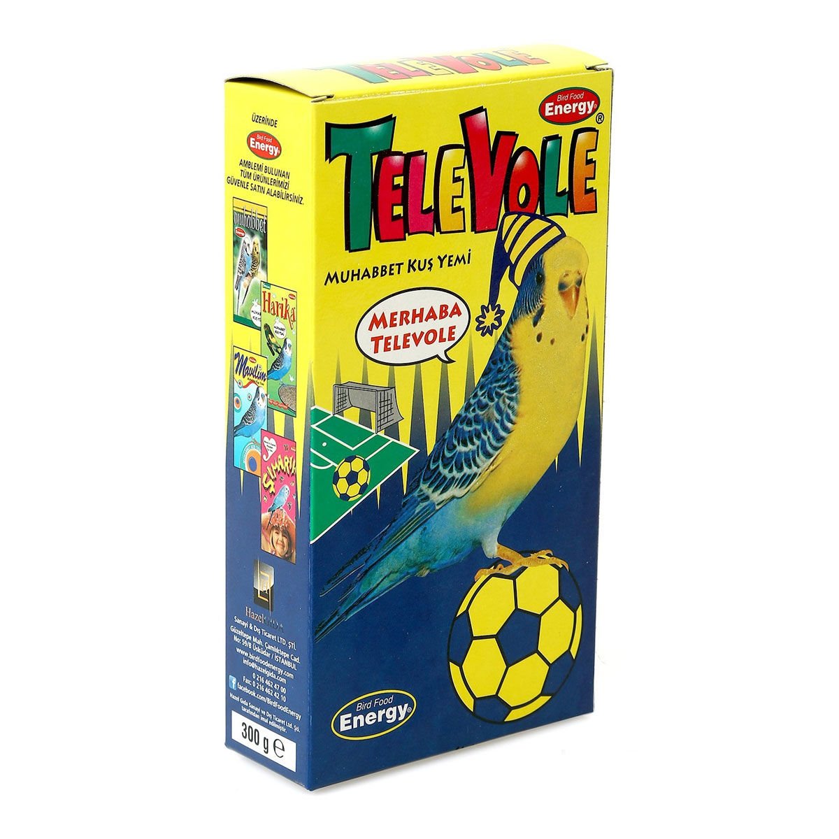Bird Food Energy Televole Muhabbet Kuşu Yemi 300g