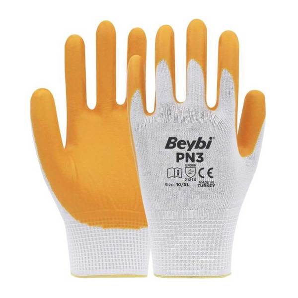 Beybi PN3 XL Nitril Eldiven 12 li paket