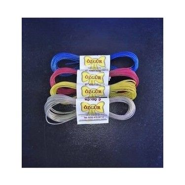 Çamaşır İpi Telli PVC Kaplamalı Kırmızı
