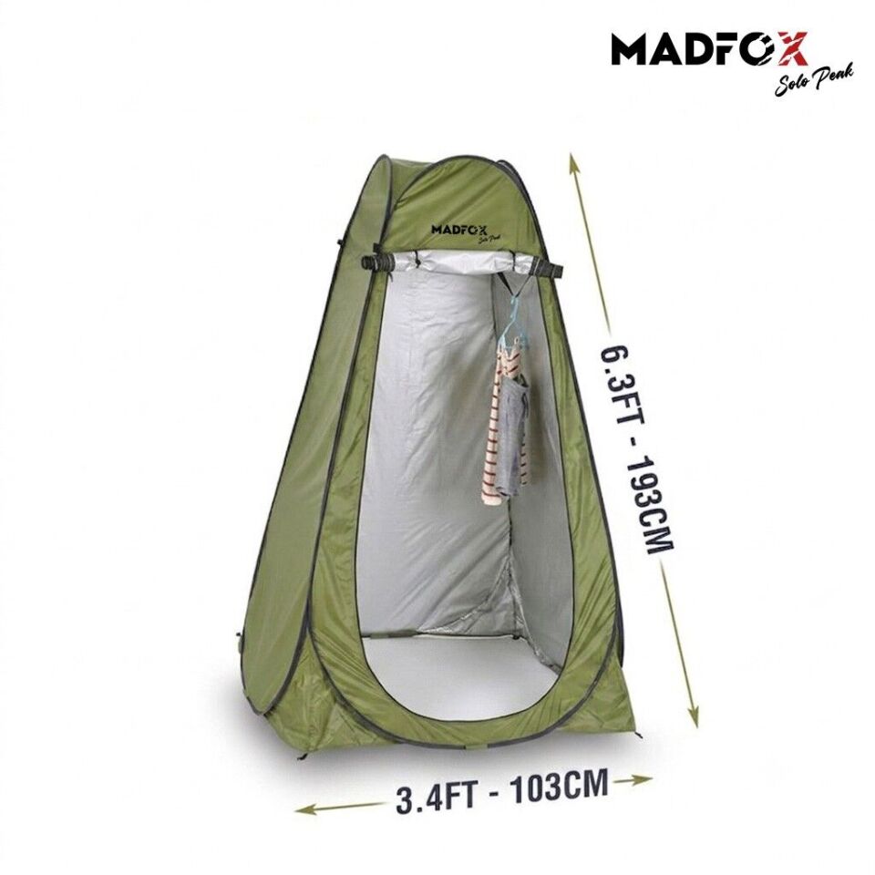 Madfox SoloPeak Pop-UP Duş, WC ve Giyinme Çadırı Yeşil