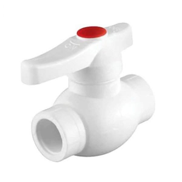 Dizayn PP-RC Yapıştırma Tipi Küresel Vana 25mm