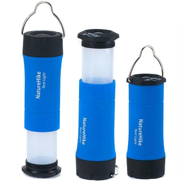 Naturehike 3in1 Multi Fonksiyonel Led Kamp Lambası - Mavi