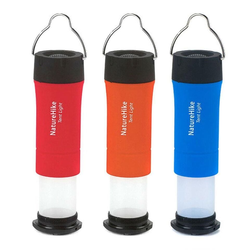 Naturehike 3in1 Multi Fonksiyonel Led Kamp Lambası - Turuncu