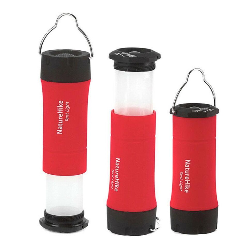 Naturehike 3in1 Multi Fonksiyonel Led Kamp Lambası - Turuncu