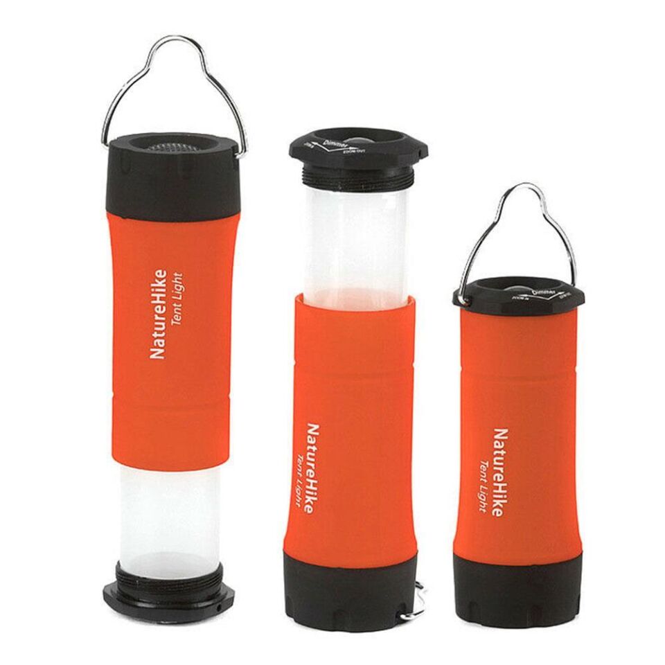 Naturehike 3in1 Multi Fonksiyonel Led Kamp Lambası - Turuncu