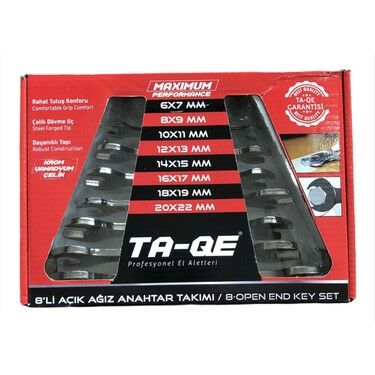 Ta-Qe Anahtar Takımı Kilidi 8li Açık Set