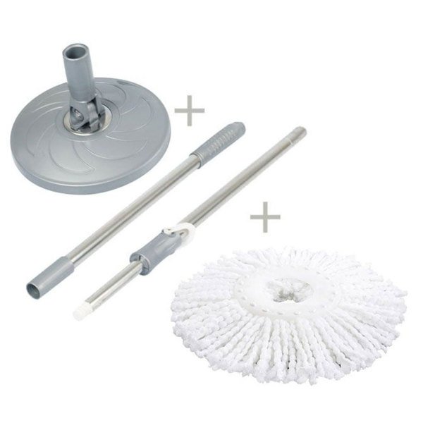 Vera 360° Temizlik Seti Dönerli Sap + %100 Mikrofiber Mop