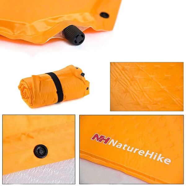 Naturehike Ultralight Şişme Kamp Matı 185*60*2.5 cm Mavi