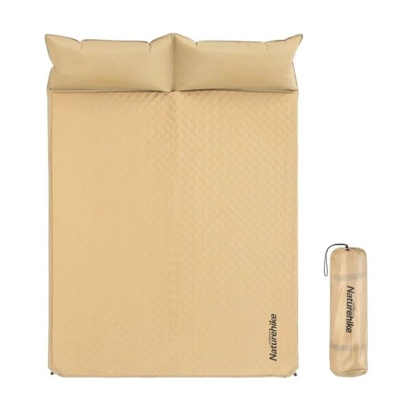 Naturehike Ultralight Çift Kişilik Şişme Kamp Matı 185*130*2.5 cm Sarı