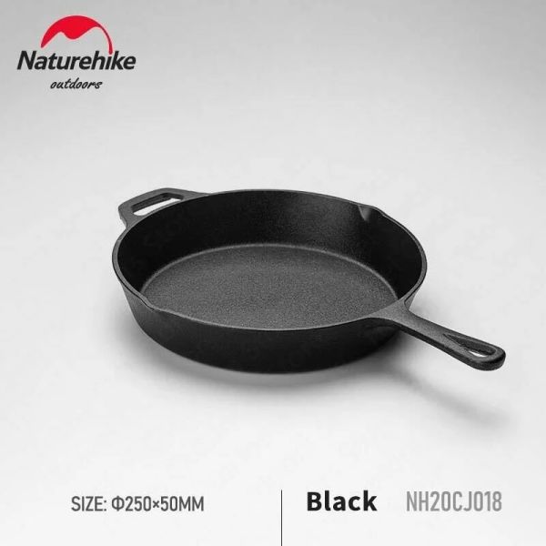 Naturehike Ultra Light Demir Döküm Tava 10 Inch 26 cm