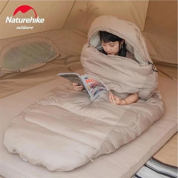 Naturehike PS400 Oval Ultralight Uyku Tulumu -12°C ( Cloudy Grey ) Left