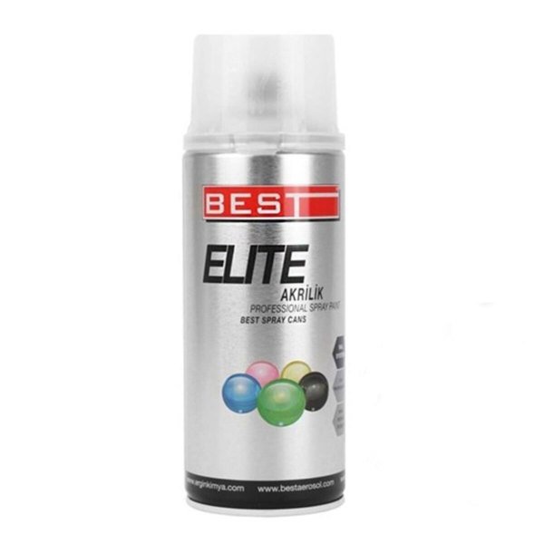 Best Elite Akrilik Hızlı Kuruyan Profesyonel Sprey Boya 400ml Yeşil 6005