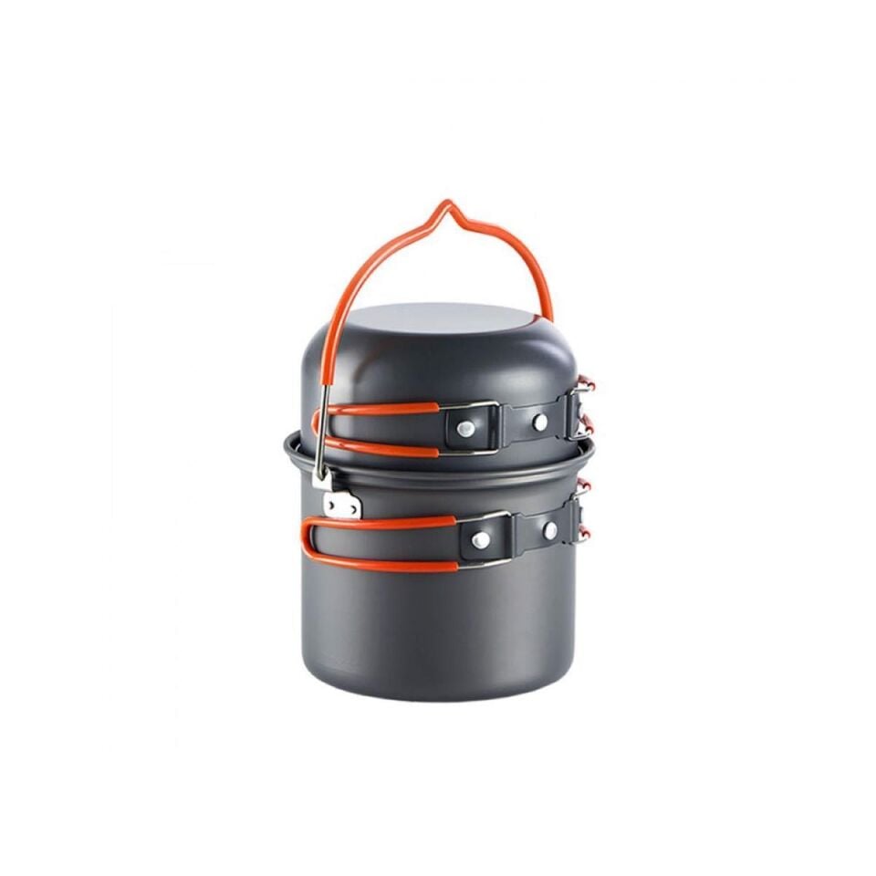 Naturehike 4in1 Ultralight 2-3 Kişilik Kamp Yemek Pişirme Seti
