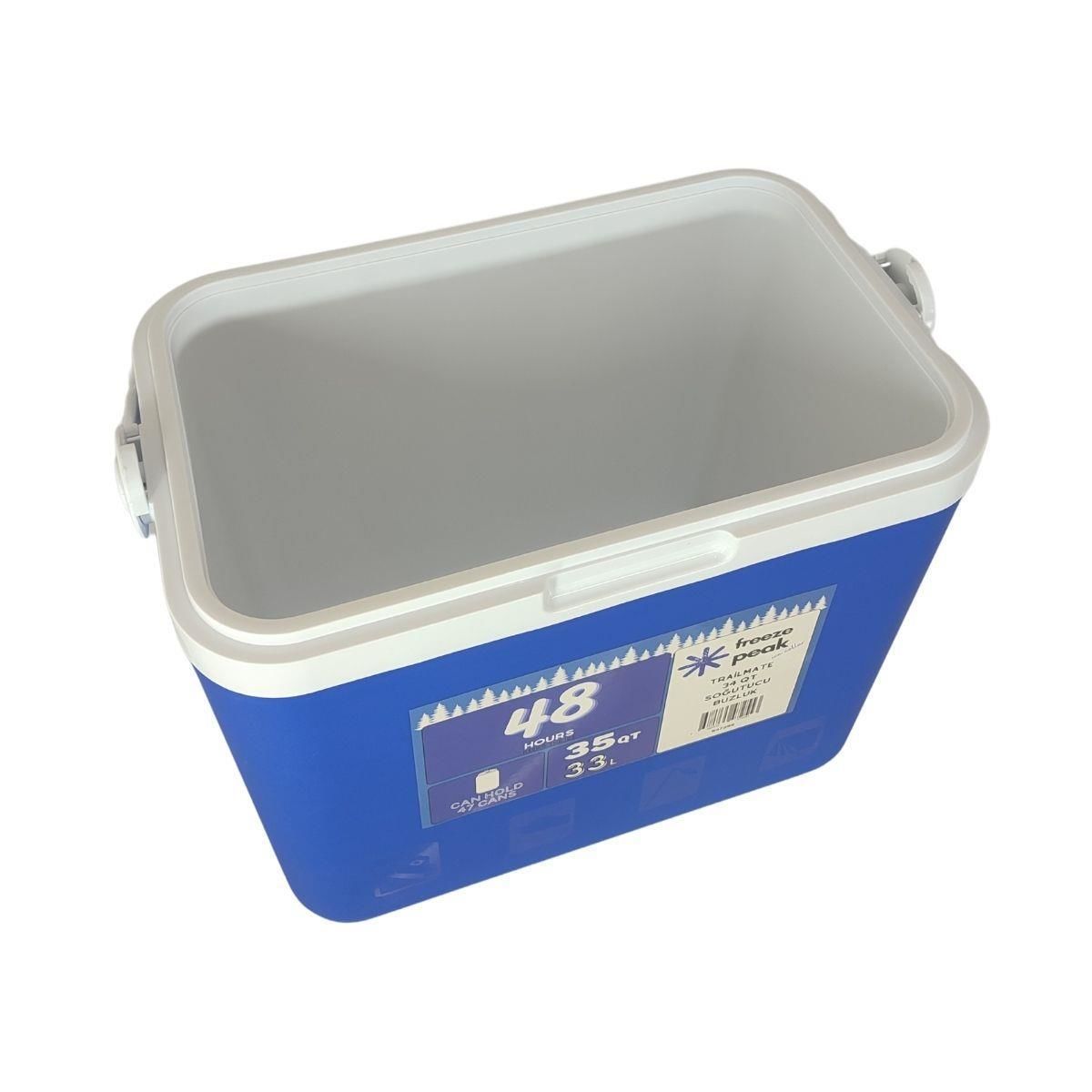 Freeze Peak 33 L Soğutucu Buzluk 34 QT Mavi