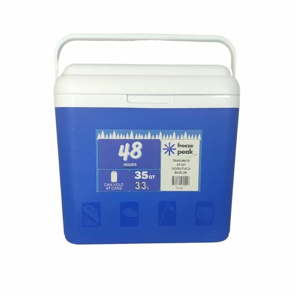 Freeze Peak 33 L Soğutucu Buzluk 34 QT Mavi