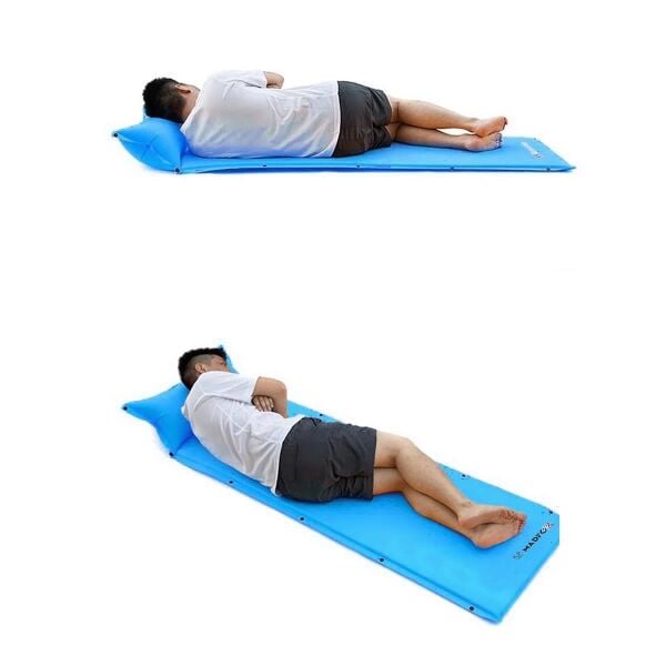 Madfox Outward Ultralight Yastıklı Şişme Kamp Matı Mavi