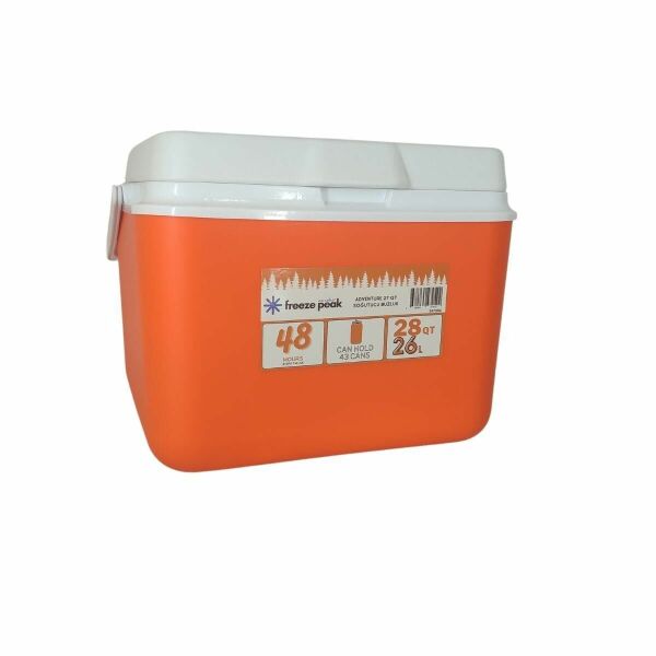 Freeze Peak 26 L Soğutucu Buzluk 28 QT Turuncu