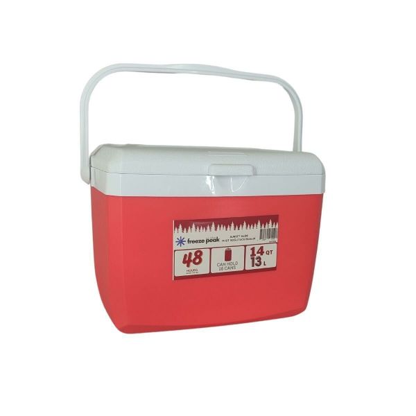 Freeze Peak 13 L Soğutucu Buzluk 14 QT Kırmızı