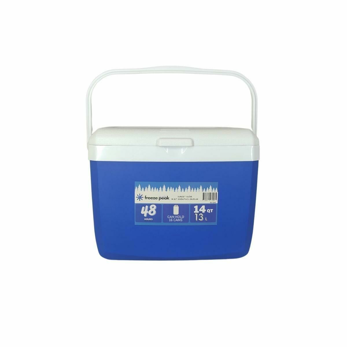 Freeze Peak 13 L Soğutucu Buzluk 14 QT Mavi