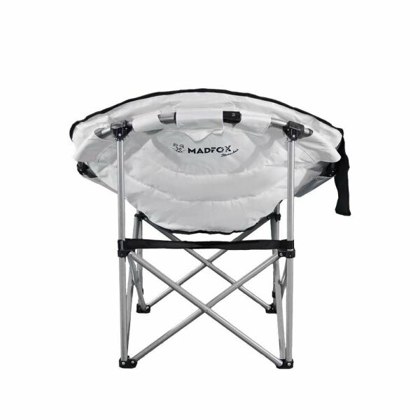 Madfox Moonchair Deluxe Katlanır Kamp Sandalyesi Siyah-Gri