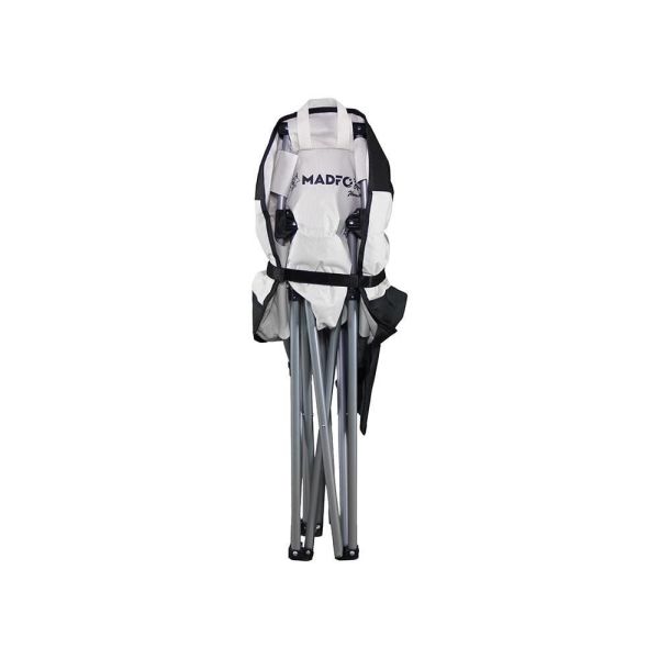Madfox Moonchair Deluxe Katlanır Kamp Sandalyesi Siyah-Gri