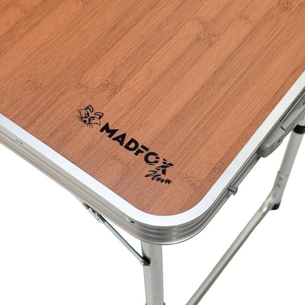 Madfox Nova Katlanır Kamp Masası Ahşap