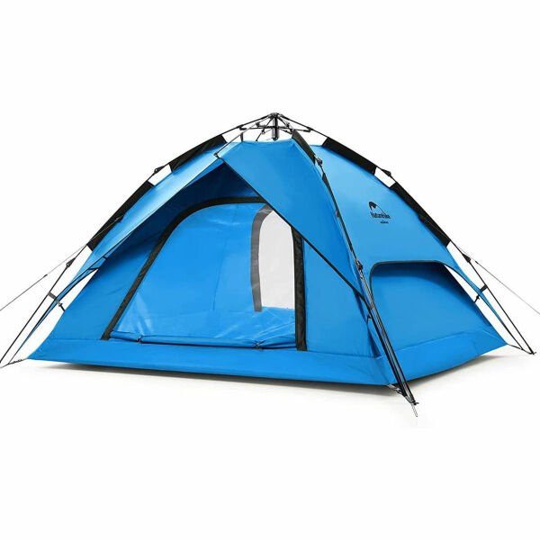 Naturehike 3 Kişilik Otomatik Kamp Çadırı (Mavi)