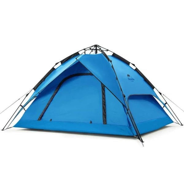 Naturehike 3 Kişilik Otomatik Kamp Çadırı (Mavi)