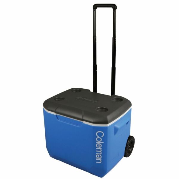Coleman Performance Tri Coler Wheeled 60 QT Tekerlekli Soğutucu Buzluk 56 Lt Mavi