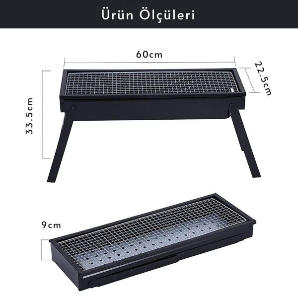 Madfox Cookout Portatif Katlanır Mangal