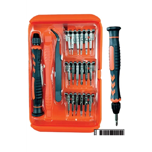 Kinetex Bits Uçlu Tornavida Seti (18 Uçlu)