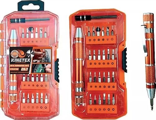 Kinetex Bits Uçlu Tornavida Seti (24 uç)