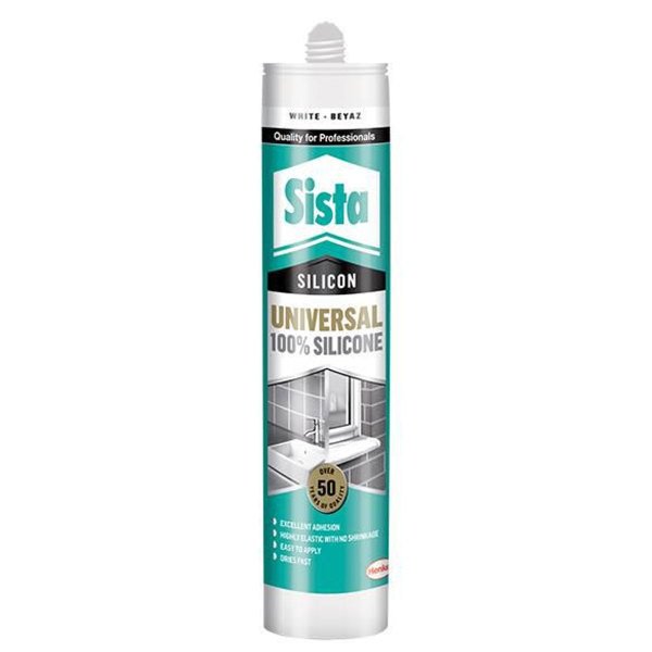 Sista Universal Beyaz Silikon 280ml