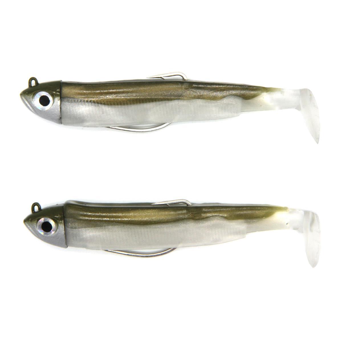 Fiiish BM120/3 BM941 Double Combo Shore+Rattle 12gr Kaki Silikon Yem