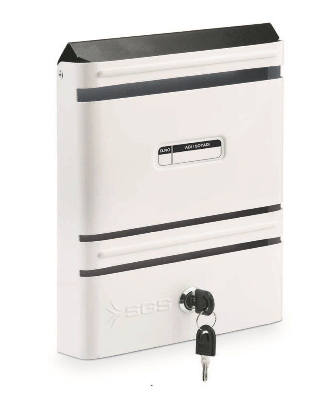 SGS Beyaz Metal Posta Kutusu