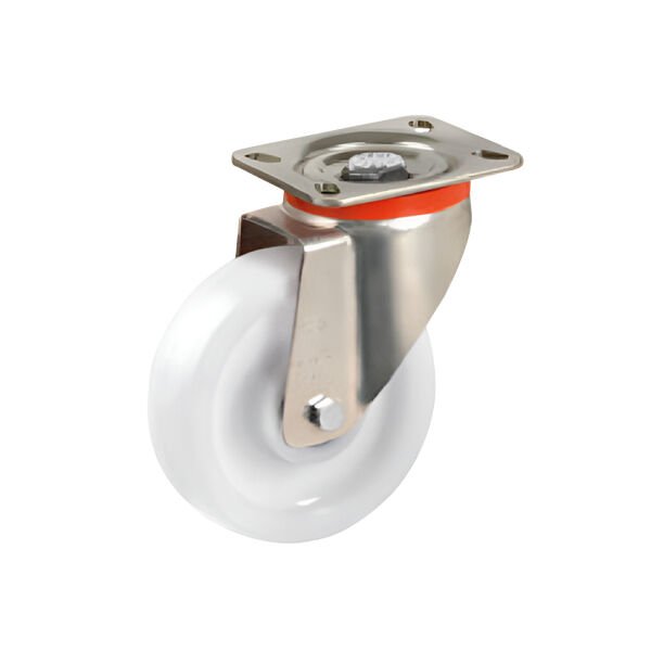 Sert Silikon Tezgah Masa Tekerleği 75mm