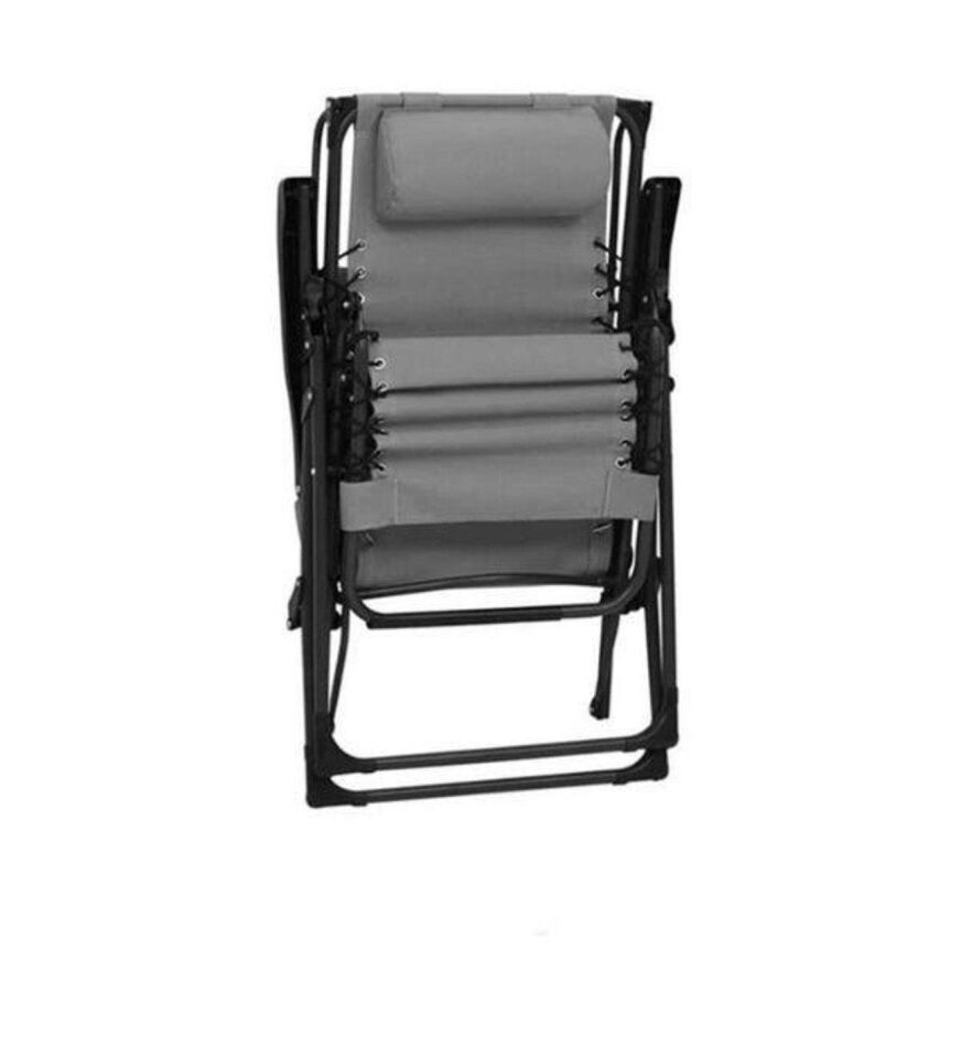 Leva Katlanır Gölgelikli Sehpalı Yatar Şezlong - Krem