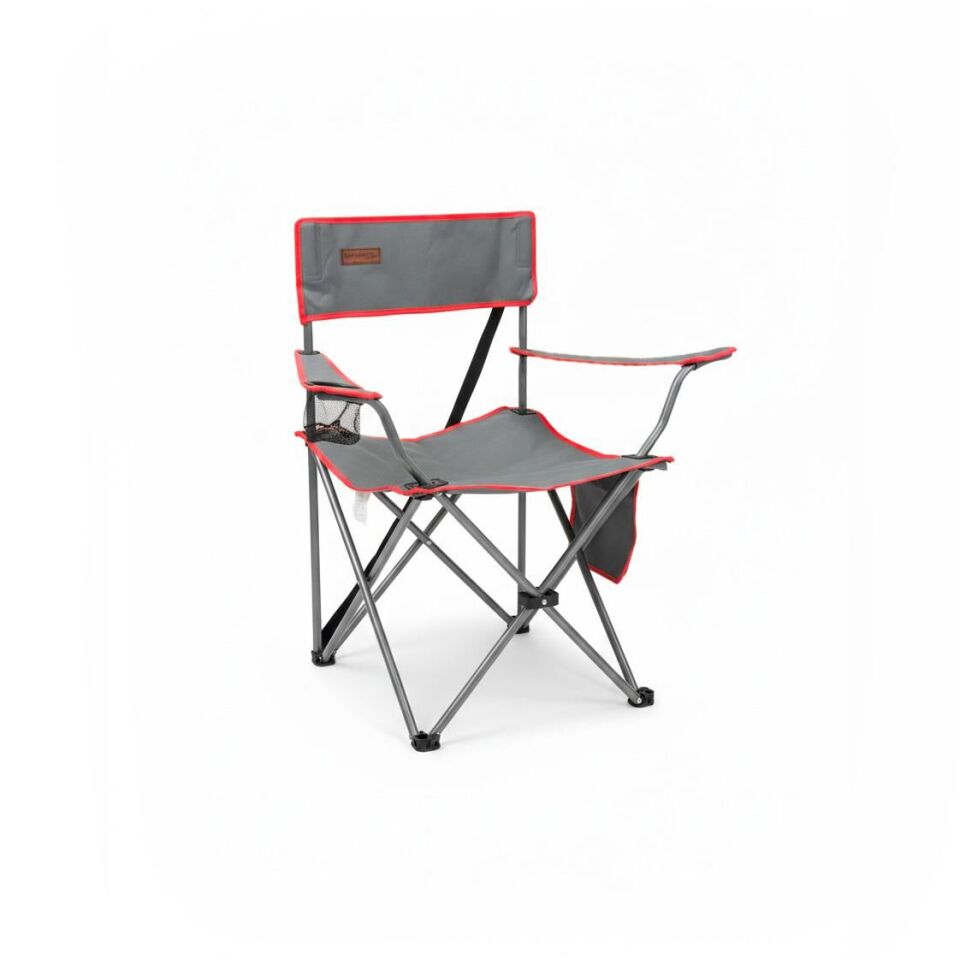 Madfox TrekMate Strap Katlanır Outdoor Koltuk Kırmızı