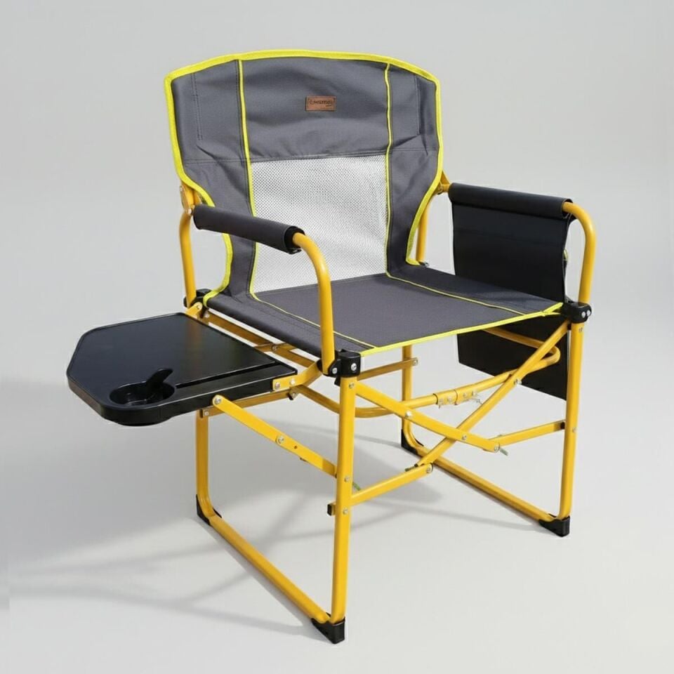 Madfox SitCommand G92 Katlanır Kamp Koltuğu Yellow Graphite