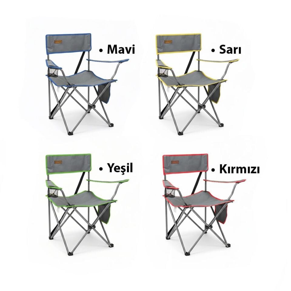 Madfox TrekMate Strap Katlanır Outdoor Koltuk Yeşil