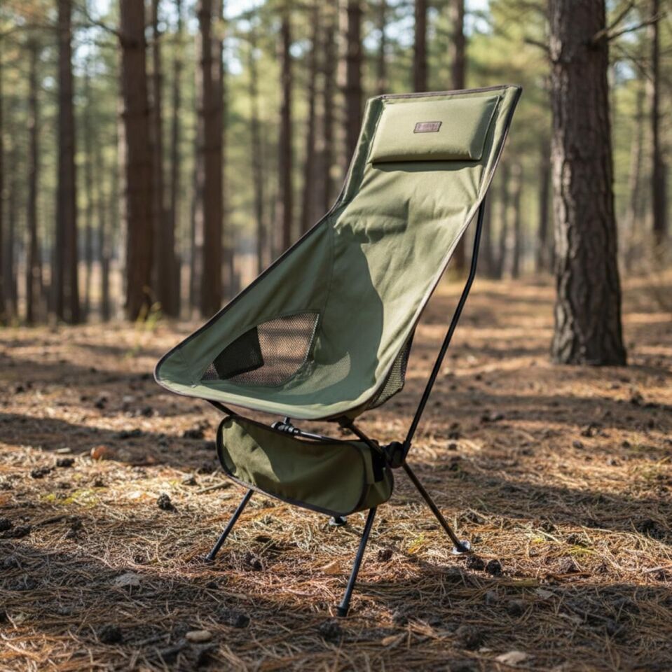 Madfox AirNest Ultra Katlanır Kamp Sandalyesi Green