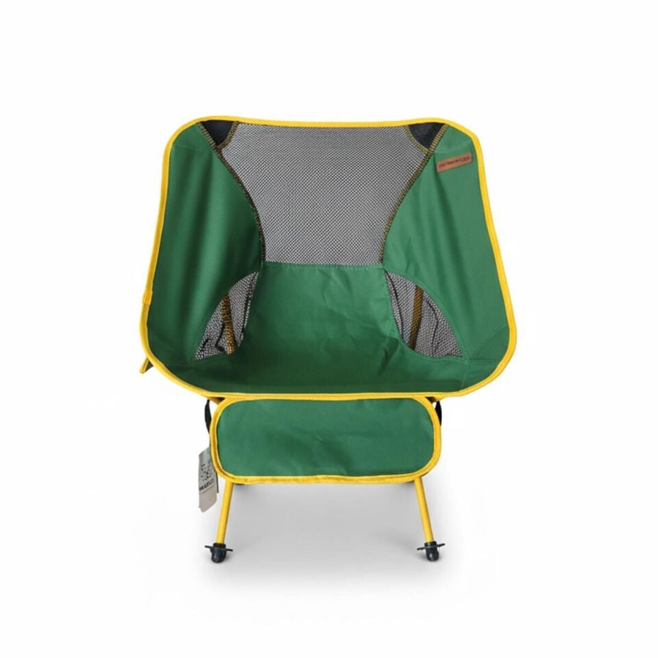 Madfor FoldMesh Mini Kompakt Katlanır Sandalye Savanna Lime