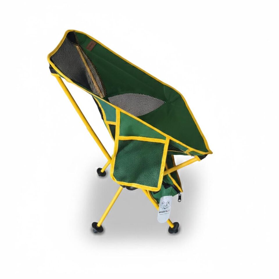 Madfox FoldMesh Mini Kompakt Katlanır Sandalye Savanna Lime
